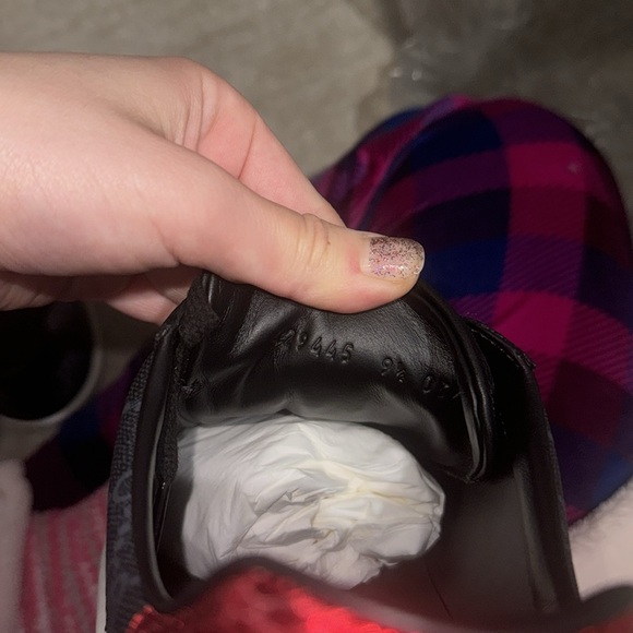 Gucci Men's Monogram Low Top Leather Trim Sneakers Sz 9.5 - Picture 6 of 9